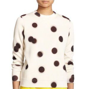 Marc By Marc Jacobs Polka Dot Print Crew Neck Sweater Size Small.
